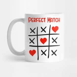 The Perfect Match Relationship Marriage Couple Mug